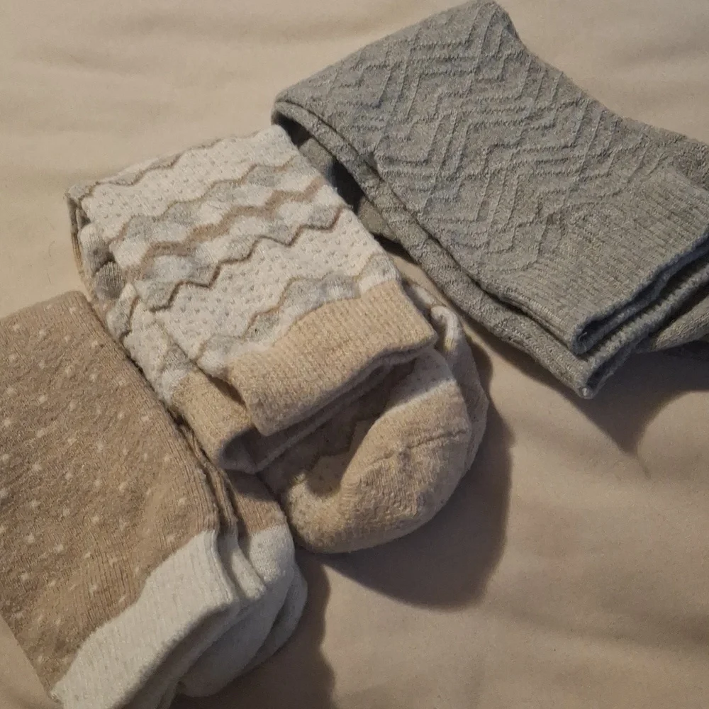 Lot Of 3 Boot Socks